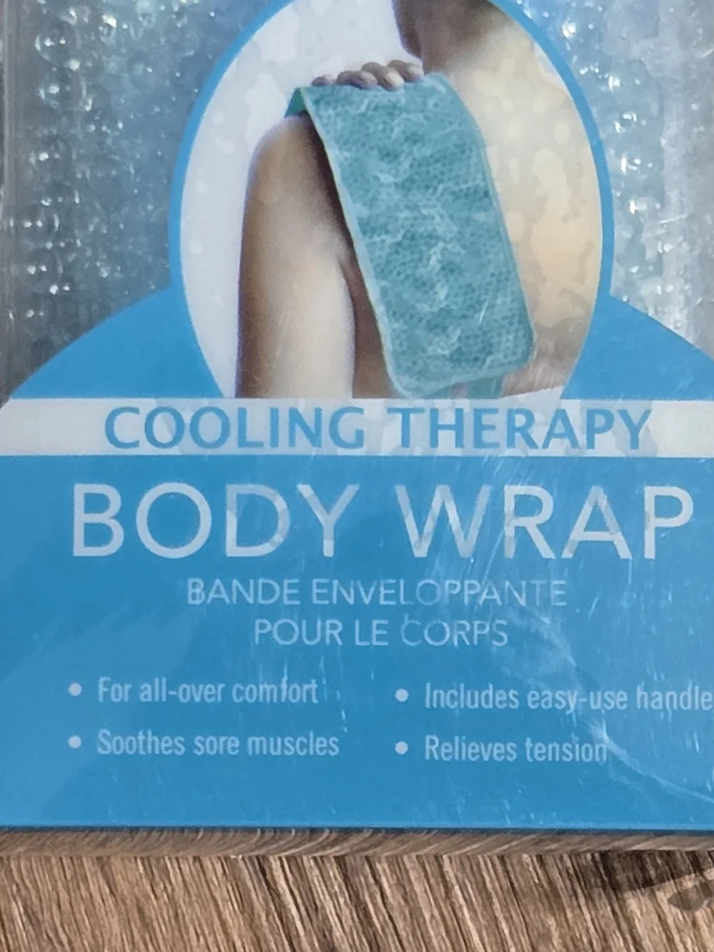 Cooling Body Wrap in Blue